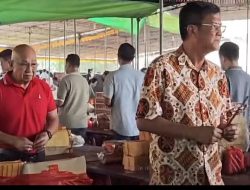 Kelenteng  Kho Hong Tian KM 7 Peringati Hut Dewa She Ong Hu