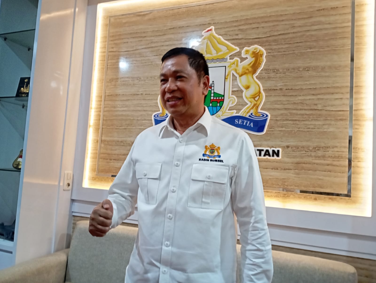Ketua Umum Kadin Sumsel, Affandi Udji