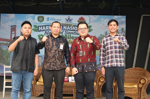 HITMI Sumatera Selatan, Pemerintah Provinsi Sumatera Selatan, Bank Sumsel Babel,  Sultan Muda Sumsel, Ngobrol Santai Petani Milenial Naik Kelas,di Continue Cafe, Palembang